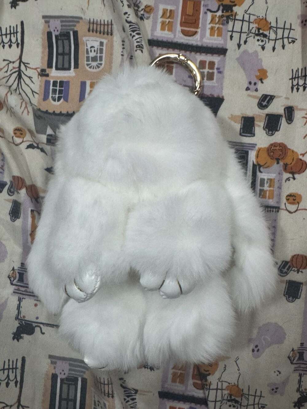 Bunny Lulu Sweet Life Tin Box with Fluffy Bunny Keychain